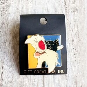 Sylvester Looney Tunes 1993 Lapel Pin Warner Brothers Gift Creations